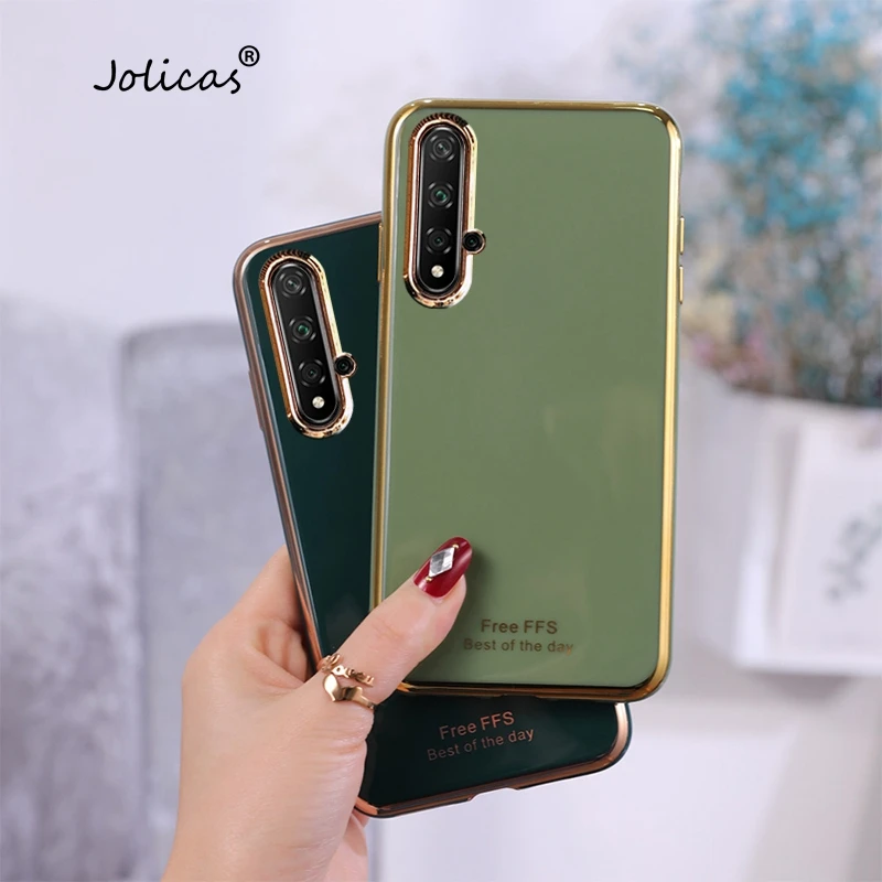 Милый Мягкий Силиконовый протектор для estuche Huawei Nova 5 Защита Мрамор Ajax armor Чехлы