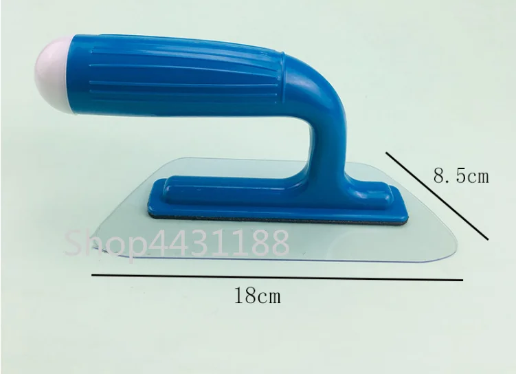 180*85mm Plastic transparent elastic plaster trowel construction concrete spatula tool for wall Art painting
