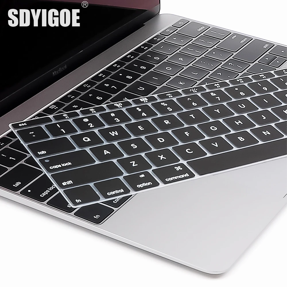 Наклейки для ноутбука силиконовый чехол клавиатуры macbook pro13 A1708 A1988 цветной retina 12