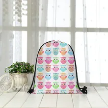 Рюкзак, сумка для покупок с котом, приемная веревка, 3D цифровая печать, сумка,, сумка на шнурке для женщин и мужчин, модная новинка