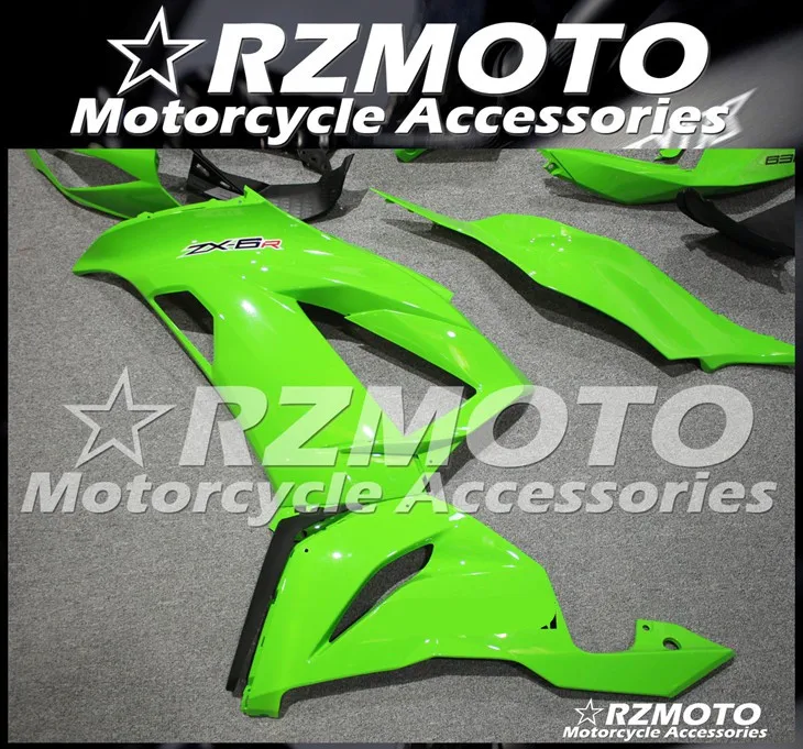 Мотоциклетный обтекатель abs подходит для Kawasaki ZX6R 636 2013- корпусные детали прессформы Магазин № 0504