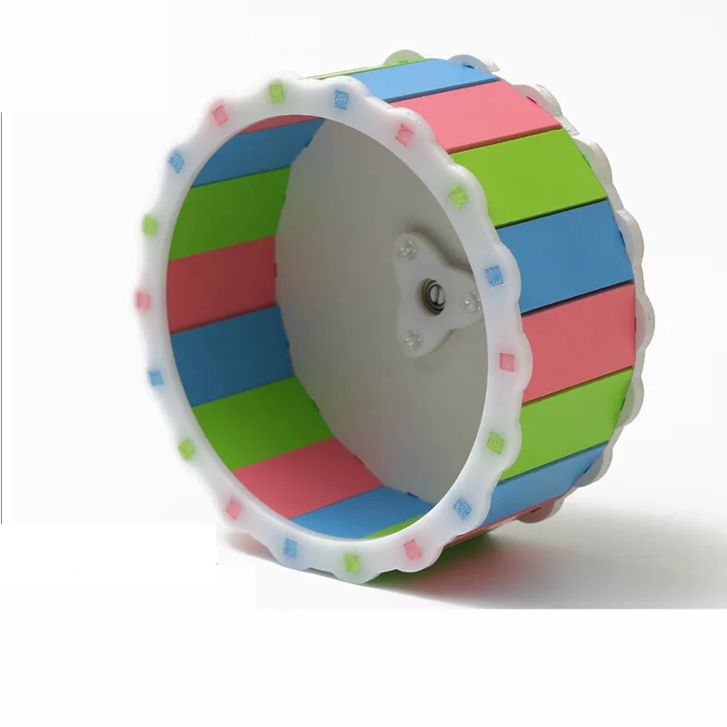 Group Hamster Ultra-quiet Running Wheel Jinsong Runner Treadmill Running Ball Small Pet Toy Small Pet Supplies - Цвет: Многоцветный