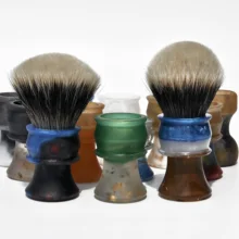 OUMO кисть-арт кисть для бритья ручка с SHD веер Маньчжурия барсук Узел гель город