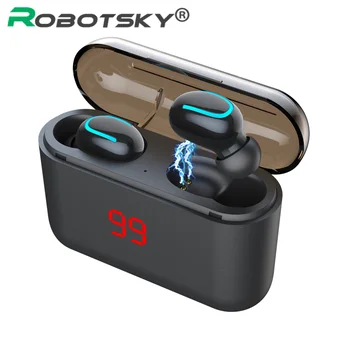 

Q32 TWS Wireless Bluetooth 5.0 Earphone LED Power Display Haedphones True Wireless Handsfree Binaural call Headset For All Phone