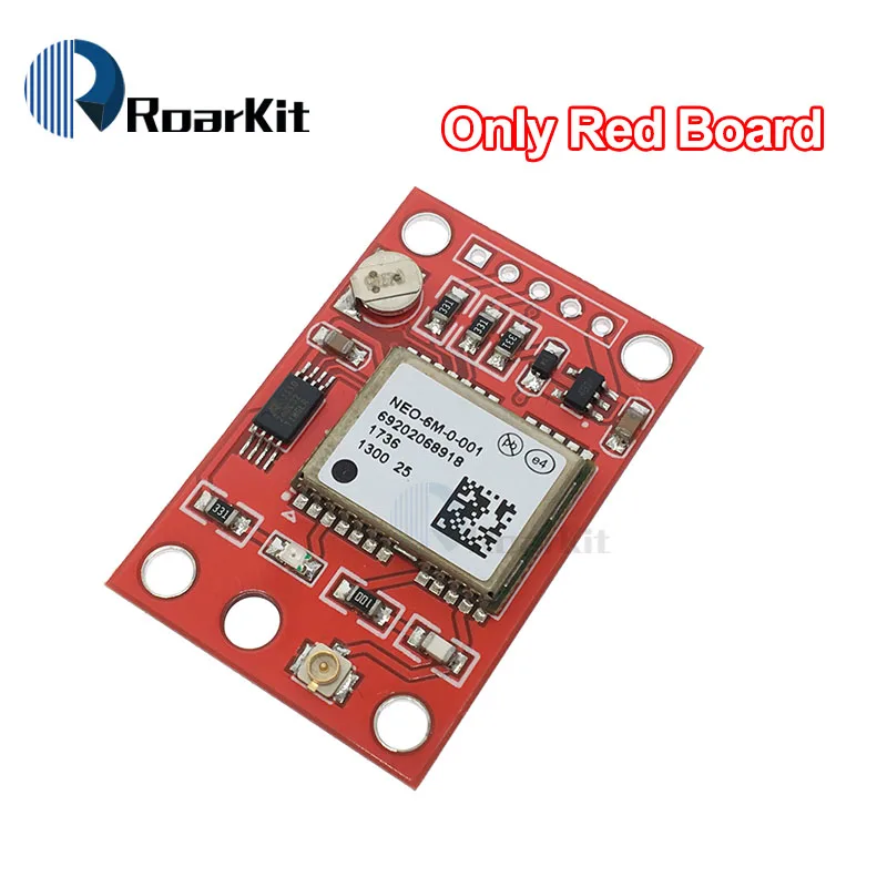 Only Red Board GY-NEO6MV2 NEO-6M gps модуль NEO6MV2 с полета Управление EEPROM MWC APM2.5 большой антенна для arduino - Цвет: Only Red Board