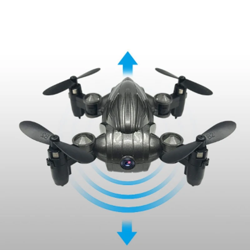 Rc Дрон с Wifi камерой мини складной автомобиль Квадрокоптер и часы