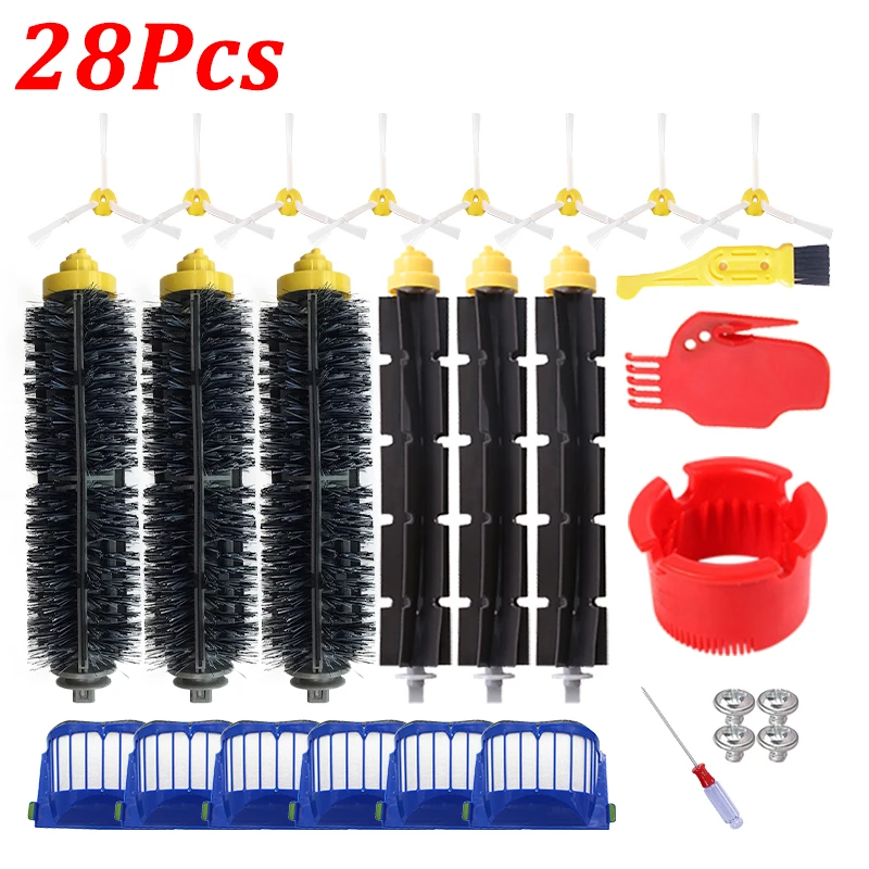 Filter Brush Kits For iRobot Roomba 600 Series 690 680 660 Vacuum Part Cleaner P Filter Brush Kits For iRobot Roomba 600 Series 690 680 660 Vacuum Part Cleaner P