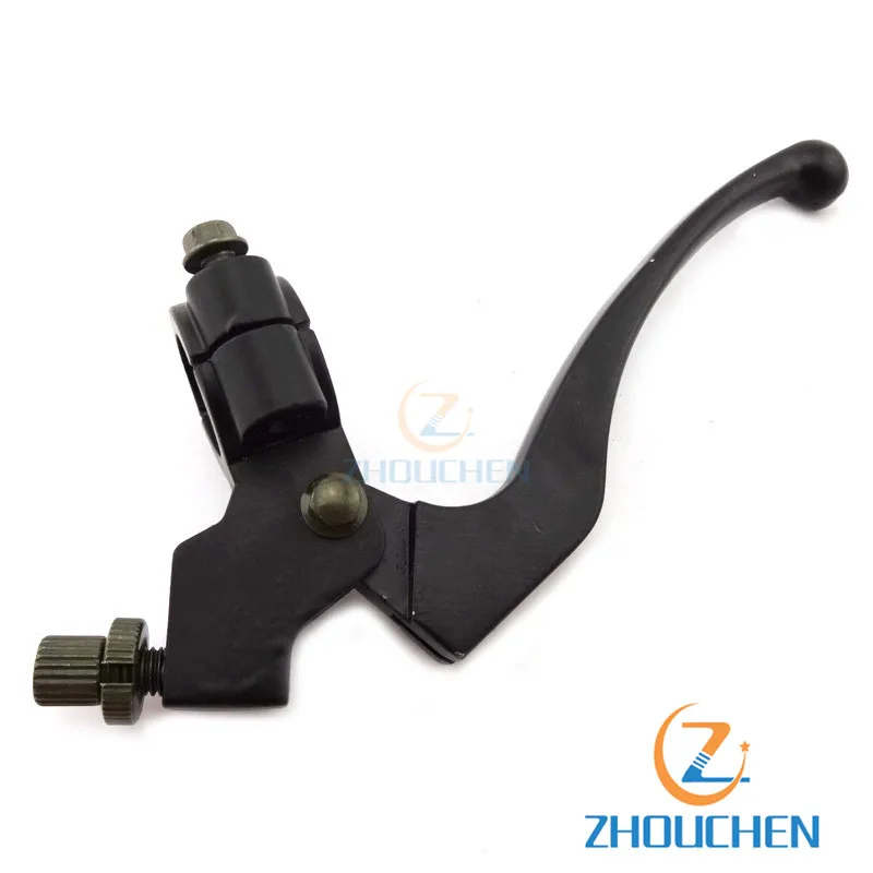 Черный сплав 7/8 ''22 мм левая ручка тормозной рычаг окунь в сборе для 47cc 49cc Dirt Bike ATV Quad Mini Moto 97cc Baja Скутер мопед