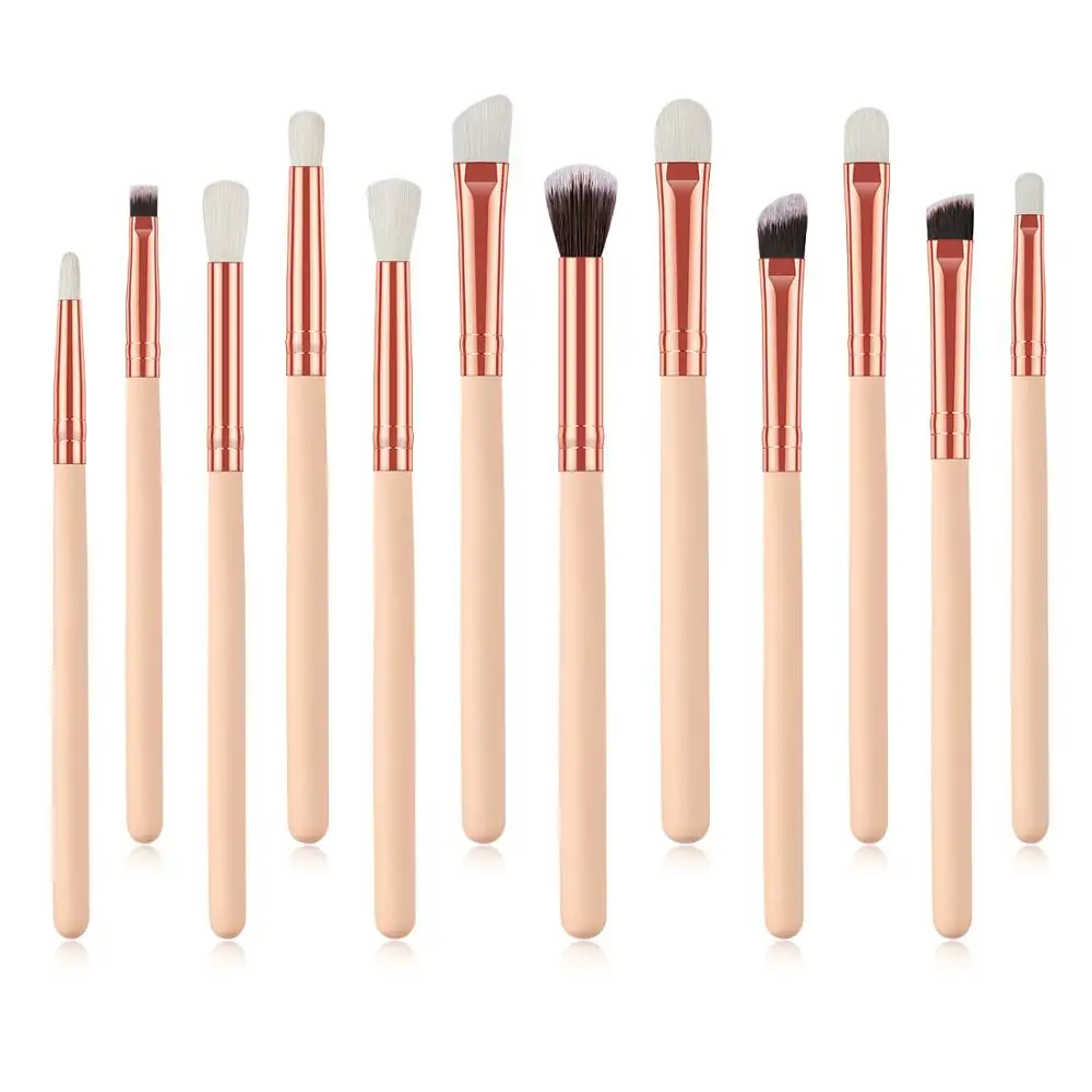 

12pcs Eyeshadow Brush Set Makeup Brushes Set Eye Brushes For Blend Eyeshadow Eyeliner Consealer Lip Brush For Face Make-up