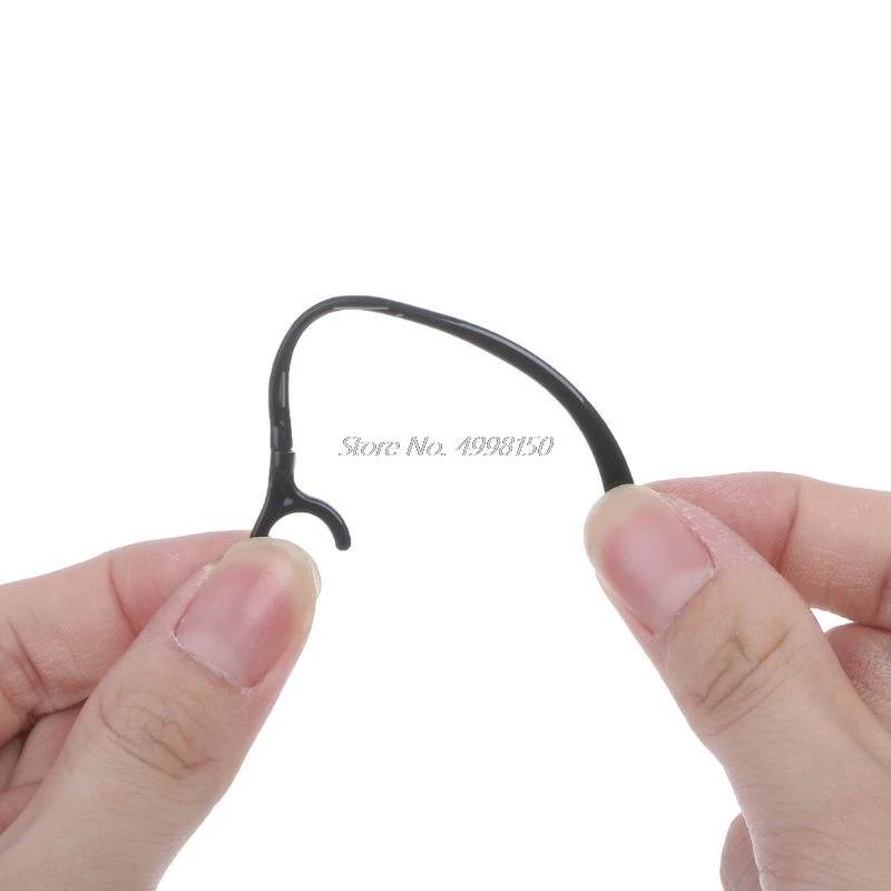 1 пара анти потерянных мягких bluetooth наушников с креплением для ушей подставка