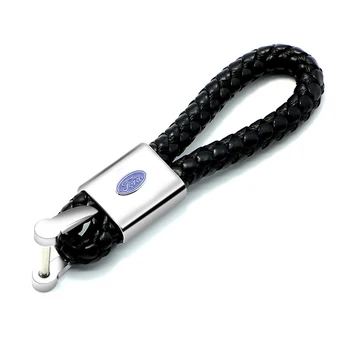 

1pc fashion Car Badge Keychain Key Chain Keyring Weaving For Fords Focus 2 3 1 MK2 MK3 MK1 Fusion Accessories