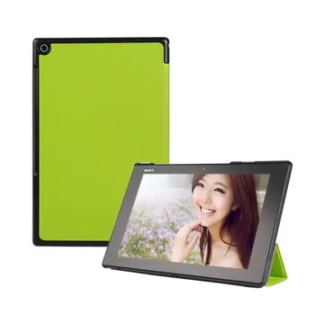

Smart Magnet Fold Flip PU Leather Funda Case For Sony Xperia Z2 (10.1") Tablet Protective Cover