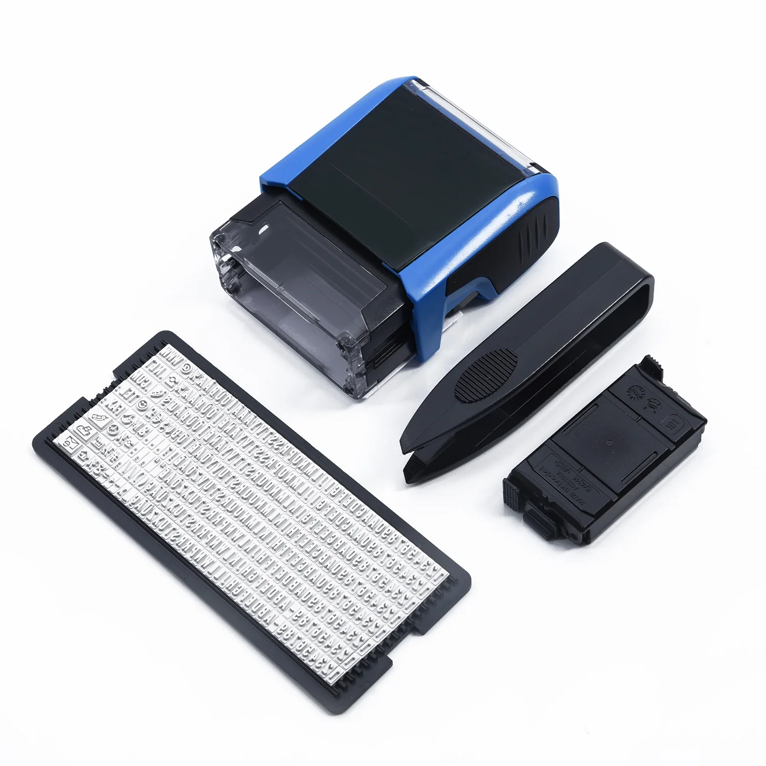 Самостоятельно чернильный резиновый комплект печатей DIY персонализированные