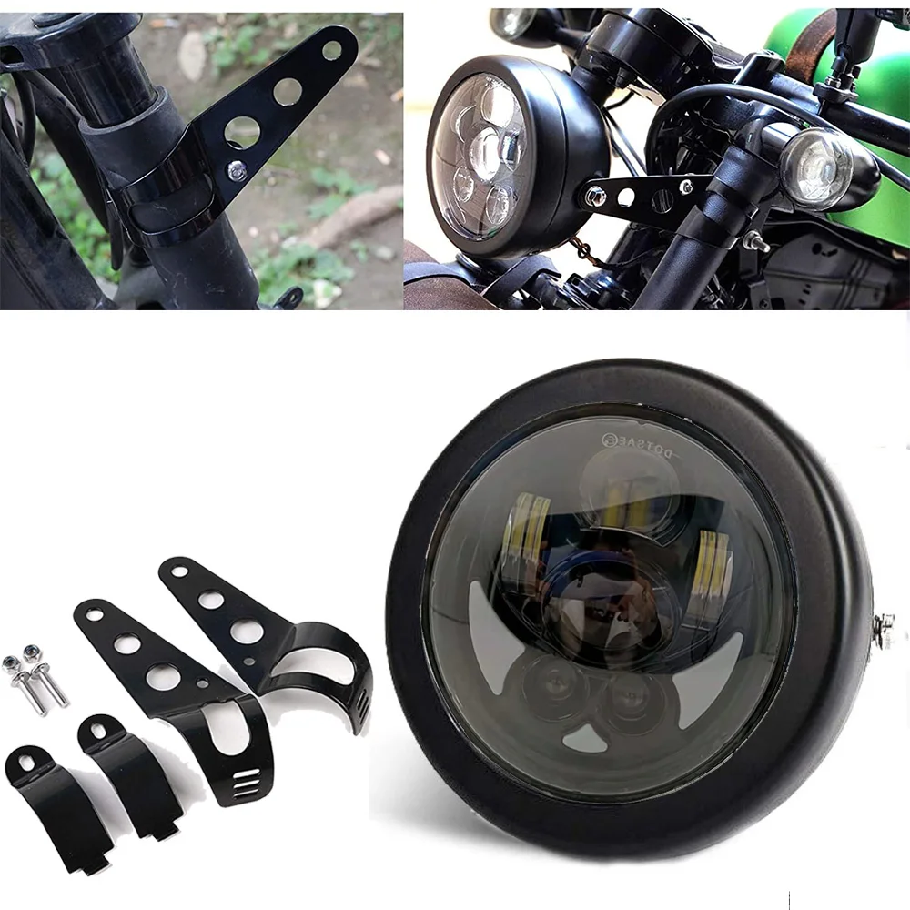 5.75inch Motorcycle Led Headlight Housing 53/4 Led Headlight Mount