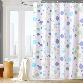 

Waterproof Shower Curtains Bathroom Curtain Simple Printing Curtains for Bath Room Cortinas De Ducha Bathroom Products BE50SD