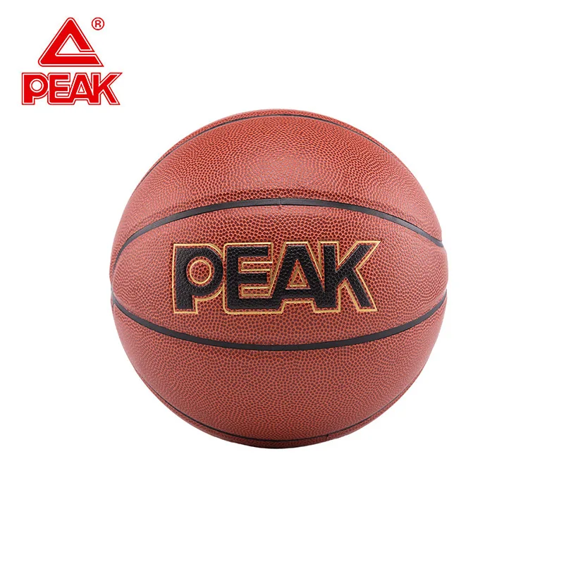 Профессиональный коричневый баскетбольный мяч пик для соревнований и