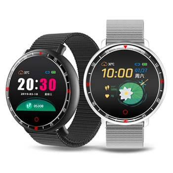 

Touch Screen Smart Watch Heart Rate Blood Pressure Monitor IP67 Waterproof Watch Android ios For Xiaomi Huawei Samsung Phone