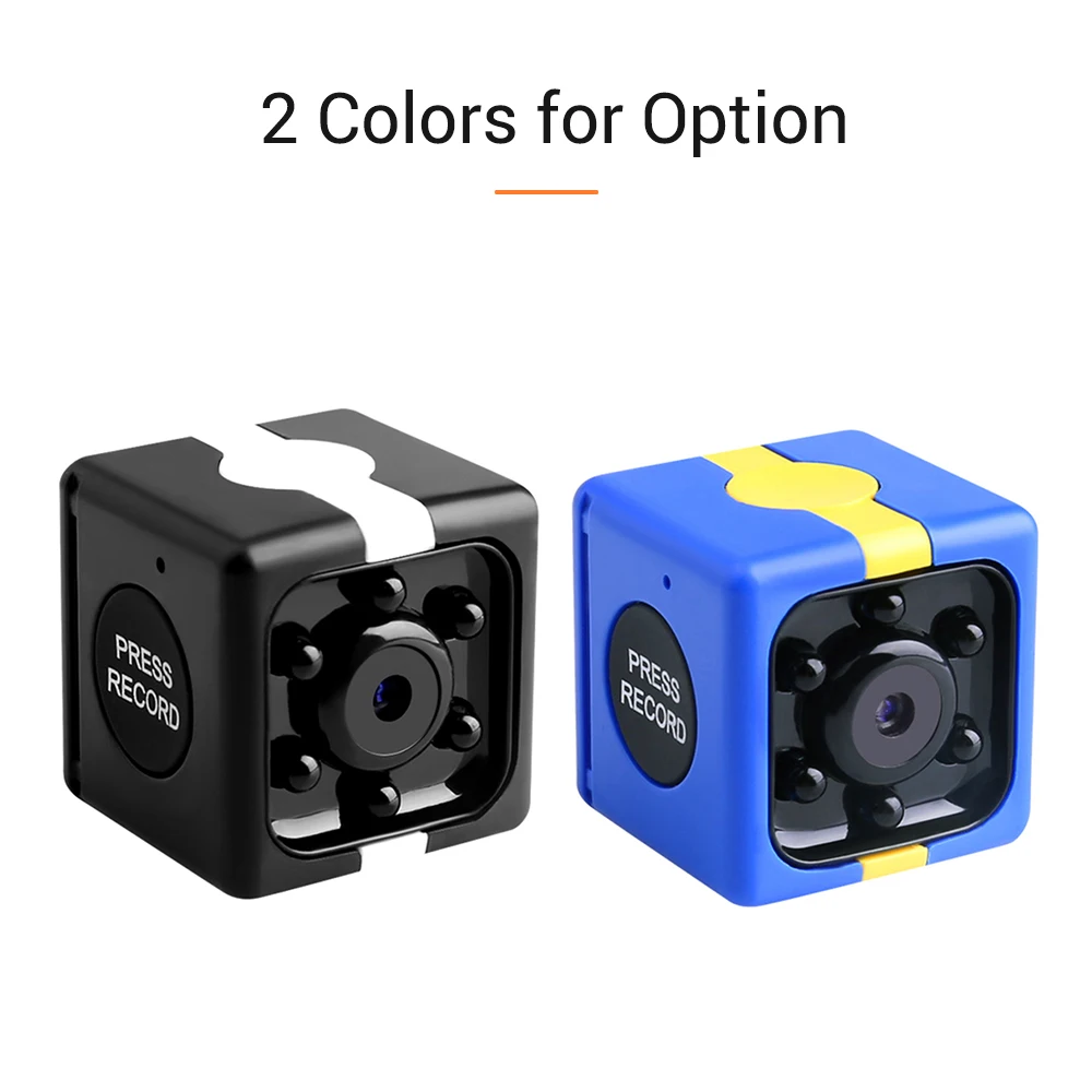 Мини-камера Wifi Cube camera 720P HD IR камера ночного видения фотография 120 градусов широкий угол 32 Гб Расширенная память микро камера