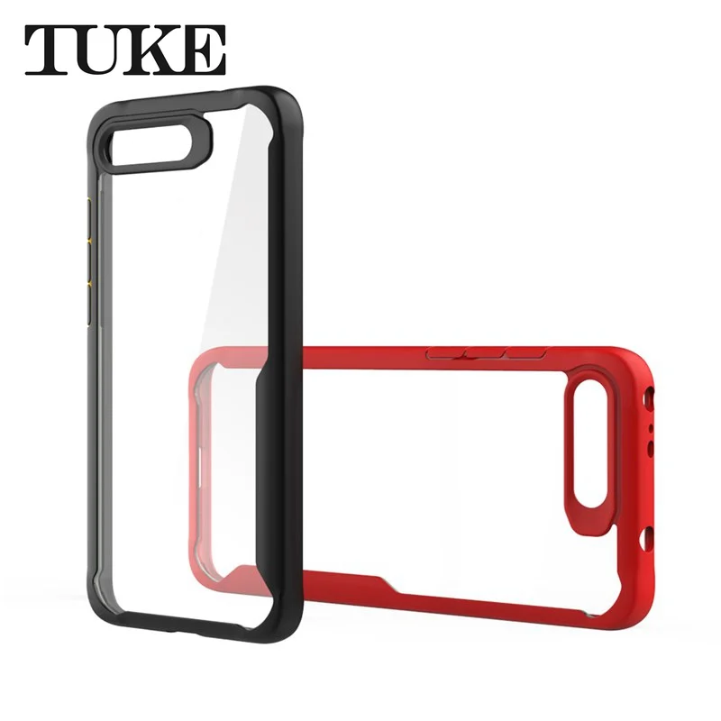 

TUKE For OPPO R11 Plus R15 R17 Pro Mirror Version Fashion Silicon Soft Bumper Cases HD Transparent Back Cover Case