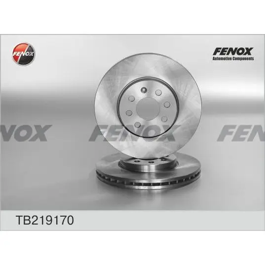 Диск тормозной передний Opel Astra 1.4/1.6 04 FENOX TB219170 | Автомобили и мотоциклы