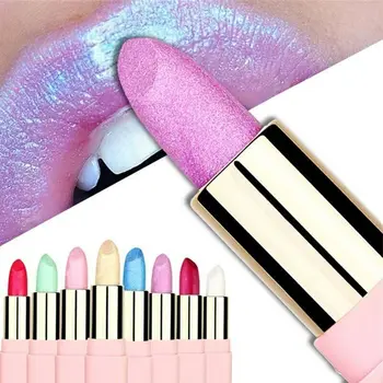 

New Diamond Colorful Lipstick Shiny Lipstick Pearl Moisturizing Lipstick Waterproof Natural Moisturizing Lasting