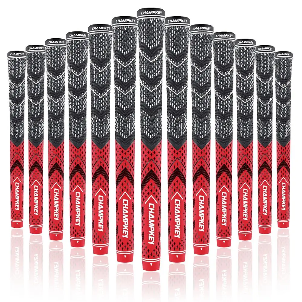 New 10pcs Champkey Victor Standard And Midszie Golf Grips Multi compound Cord Golf