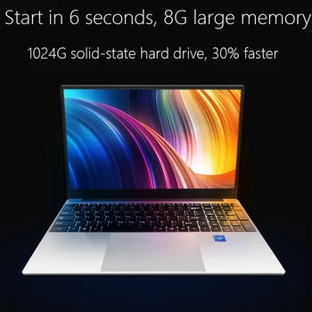 

portables notebook 15.6 Inch gaming laptop 8G + 128GB Android WiFi Tablets N4100 CPU Processor 1920*1080 HD