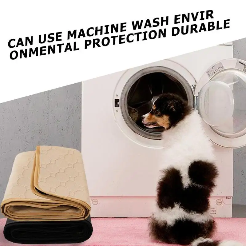 

Reusable Dog Cat Urine Absorbent Mat Waterproof Pet Training Pad Diaper