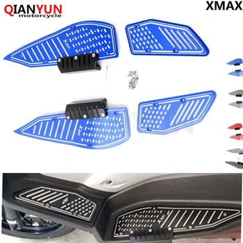 

For YAMAHA XMAX 250 XMAX300 XMAX 400 X-MAX 250 XMAX 300 X MAX 400 Motorcycle Footrest Footboard Step Foot Plate Pedal X MAX