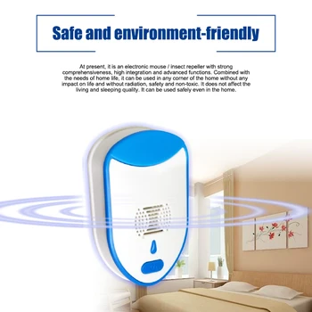 

Household Electronic Mosquito Repellent Multifunctional Indoor Mouse Repellent Device J99Store