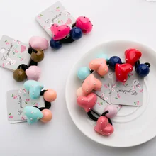 Головной убор для девочек, детская повязка на голову, Южно-корейские волосы группы детей, ободок для волос с сердцем, Детские аксессуары для волос, ободок для волос для девочек