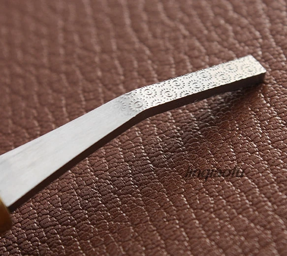 Leather surface sanding rough leather tool sun pattern 3/4mm wide