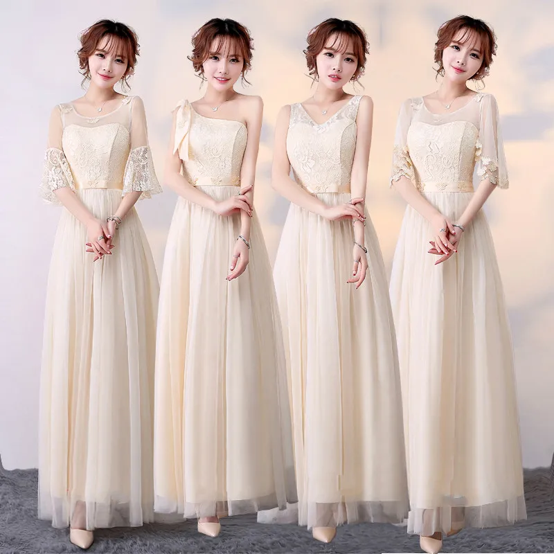 peach bridesmaid dresses short