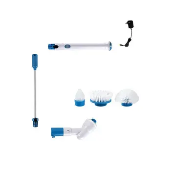 

Turbo Scrub Elektrische Borstel Verstelbare Waterdicht Schoner Draadloze Opladen Schone Badkamer Keuken Cleaning Tools Set