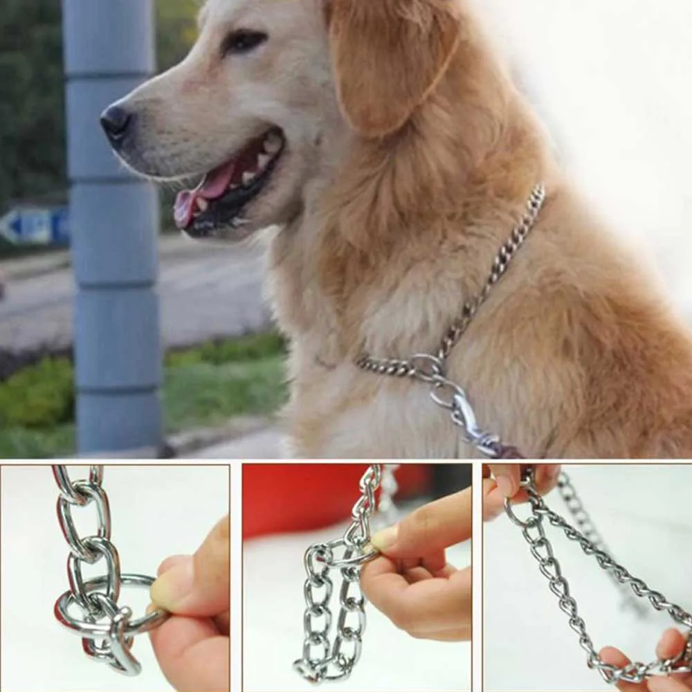 Metal-Stainless-Steel-Dog-Collar-Chain-Double-Row-Chrome-Plated-Choke-Training-Show-Collar-Adjustable-Safety (14)