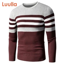 4XL мужские 2020 Осень Новый свободного покроя в полоску из плотного флиса хлопковый свитер пуловеры мужские модной одежды, в винтажном стиле, кофта с круглым вырезом, свитер для мужчин 4XL мужские 2020 Осень Новый свободного покроя в полоску из плотного флиса хлопковый свитер пуловеры мужские модной одежды, в винтажном стиле, кофта с круглым вырезом, свитер для мужчин