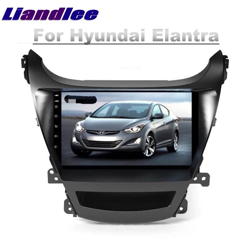 Discount For Hyundai Elantra 2013~2015 NAVI LiisLee Car Multimedia Player GPS Maps WIFI Audio CarPlay Accessories Radio Navigation 2
