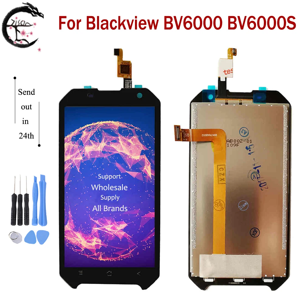 

4.7" LCD For Blackview BV6000 BV6000S LCD Display Screen Touch Sensor Digitizer Assembly BV 6000 Display Replacement Android 7.1