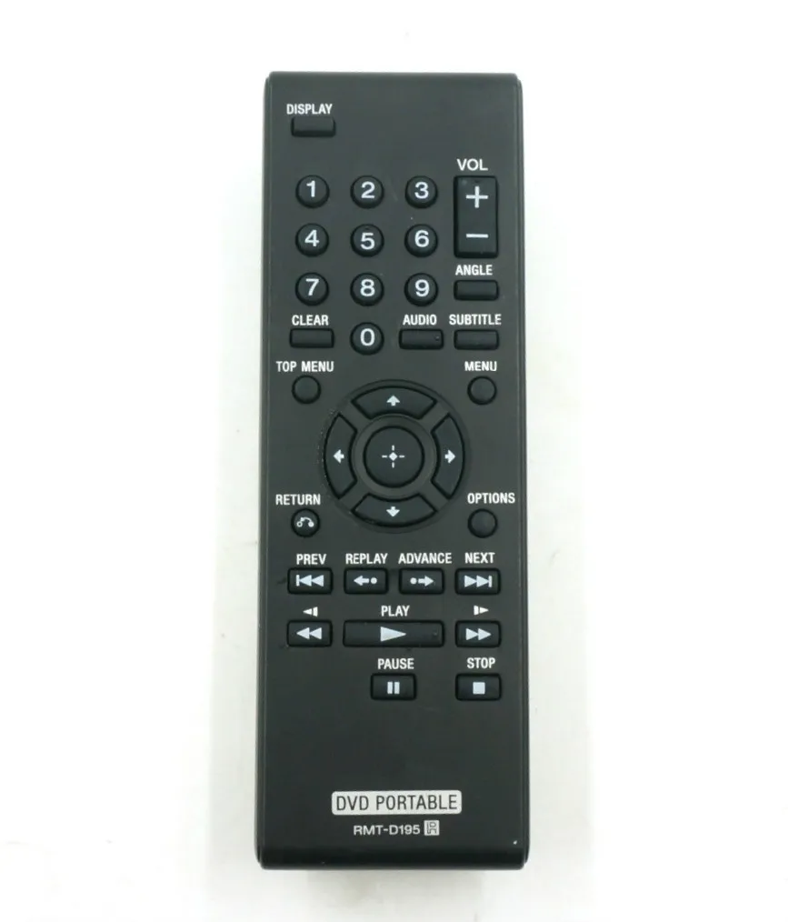 New Original Remote Control For Sony RMT-D195 Portable DVD Player Remote Control DVP-FX970WM DVP-FX750/W DVP-FX750B DVP-FX750