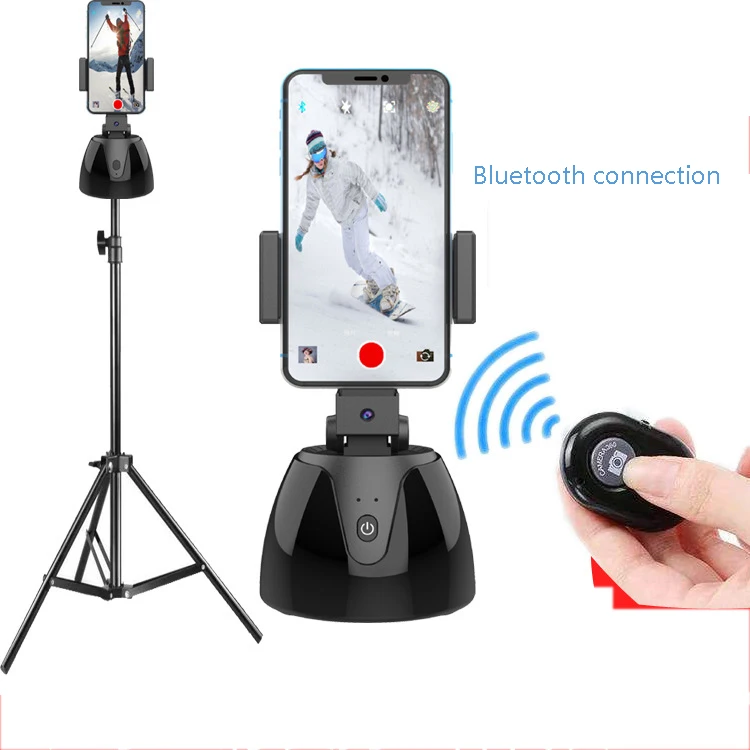 360 &deg; rotation intelligent follow object tracking camera AI face recognition photo live Gimbals