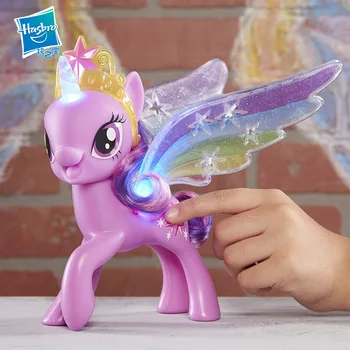 

Hasbro My Little Pony Glow Princess Movie Doll Girl Toy Boy Gift Horse Animal Model for Children