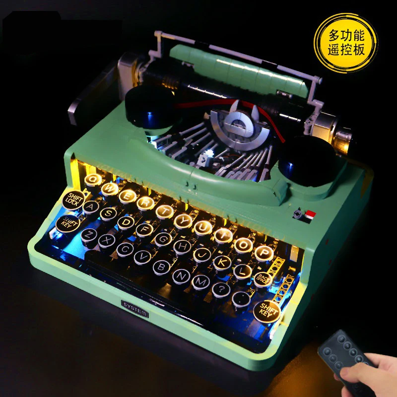 

Only led lights kits for 21327 Typewriter Lamp (NOT Include The Model)