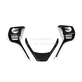 

For Toyota RAV4 RAV 4 2016-2018 Interior Steering Wheel Sequin Cover Moulding Frame Trims Chrome Sticker Car-Styling Accessories