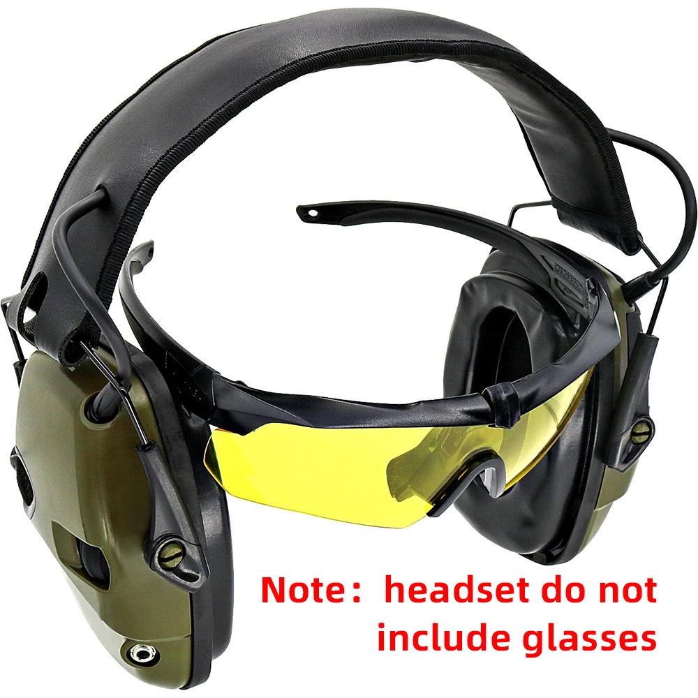 

Electronic Shooting Earmuffs Anti-noise Sound Amplification Sightlines Earpads Tactical Hunting Hearing Protection Headse