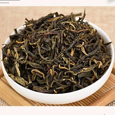 Китай Юньнань древнее дерево FengQing Dianhong чай ААА Юнь Нань экологический зеленый органический черный чай Китайский Диан хун чай красный Улун чай