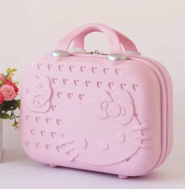 Hello kitty женский макияж чехол Деловой дорожный Макияж сумка чемодан