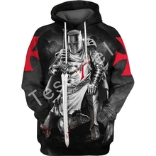 Tessffel кавалер рыцарь Новая мода харадзюку Повседневная 3D печатная Толстовка/куртка/мужская женская хип-хоп Забавный стиль-1