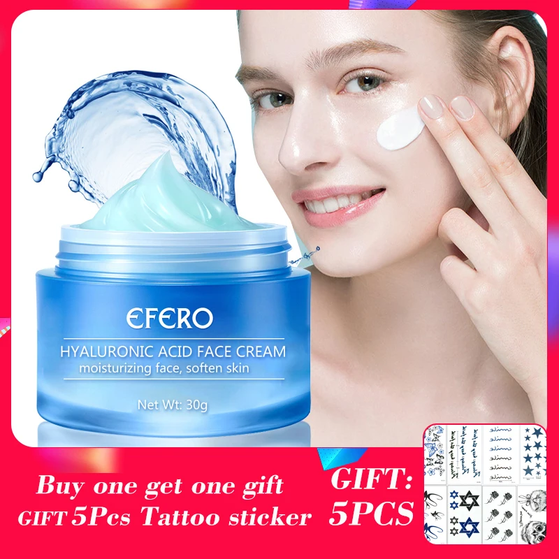 EFERO эссенция гиалуроновой кислоты крем для лица отбеливающий антивозрастной увлажняющий уход за кожей лечение акне дневной крем лифтинг, укрепление