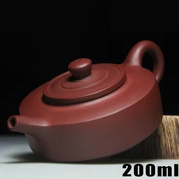 

AUTHENTIC CHINESE HANDMADE KUNG FU TEAPOT YIXING PURPLE CLAY POT TEAPOTS 200ML BOUNS 3 CUPS CERAMIC SET ZISHA PORCELAIN KETTLE