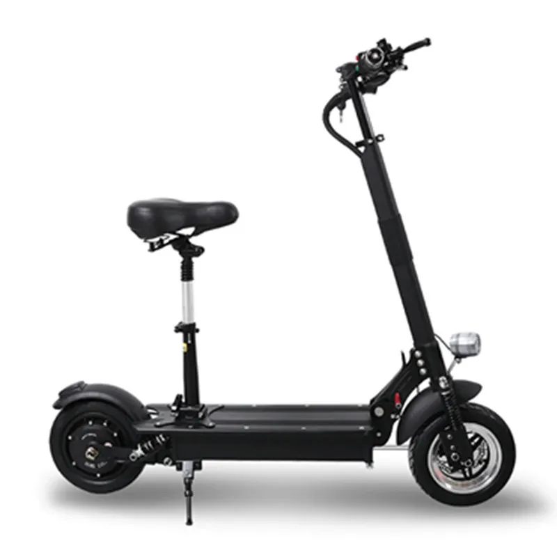 

10 Inch Electric Skateboard Scooter Two Wheels Electric Scooters Off Road 52V 1000W Powerful Electric Scooter Seat For Adult